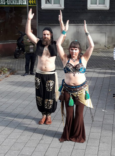 Duo Janalue, Afrikatage, Solingen 2018 (Foto: Andrea Ossendorf)