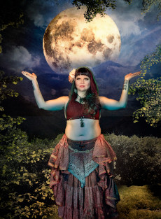 Kali Baba, (Fotoshooting, Velbert 2019, Foto&Montage: Martin Würzburger)